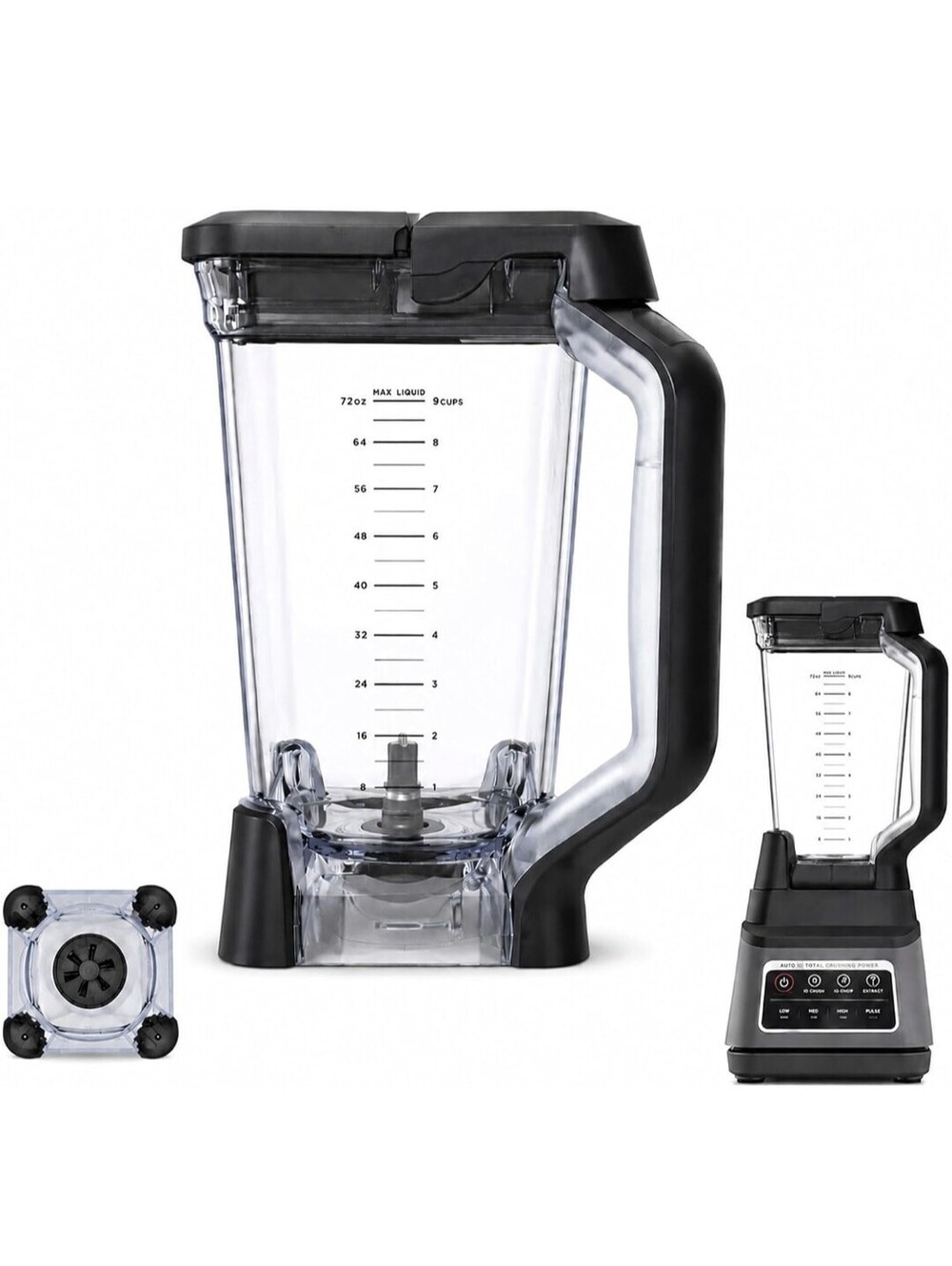 72oz XL Replacement Blender Pitcher with Lid for Ninja BN701 BN700 Models